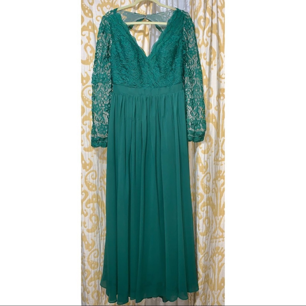 chiffon bridesmaid dress